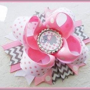 4.5 INCH ELEPHANT HAIRBOW